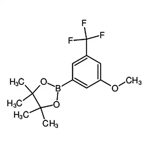 2-(3-Methoxy-5-(trifluoromethyl)phenyl)-4,4,5,5-tetramethyl-1,3,2-dioxaborolane