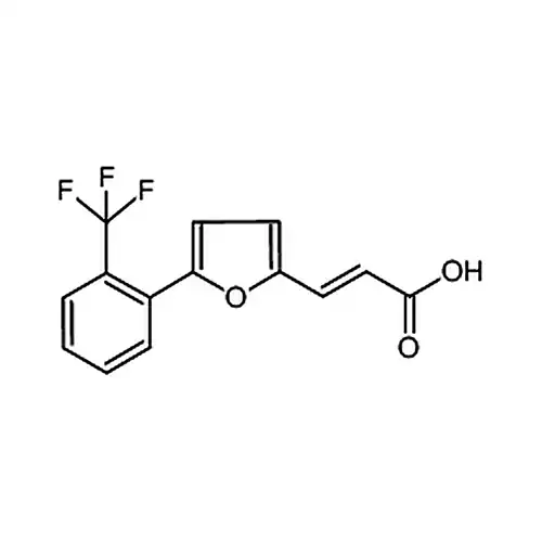 3-[5-(2-(Trifluoromethyl)phenyl)furan-2-yl]-acrylic acid，predominantly trans