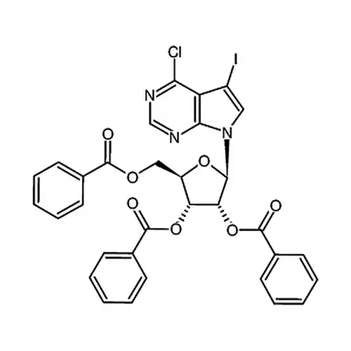 (2R，3R，4R，5R)-2 - ((бензоилкислорода基)метил)-5-(4-хлора-5-йода-7H-пиррол并[2，