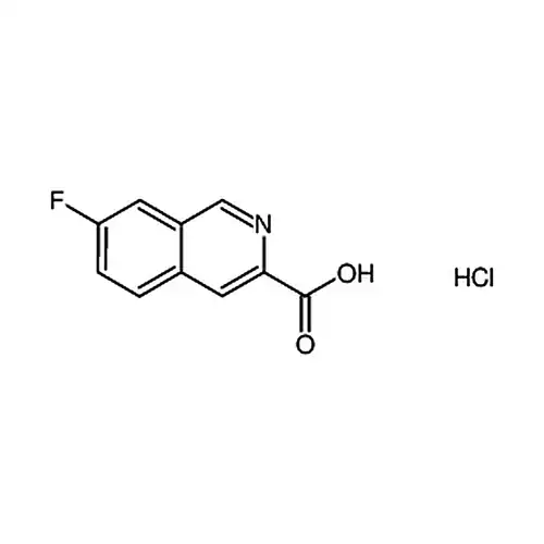 7-Fluoroisoquinoline-3-carboxylic acid hydrochloride