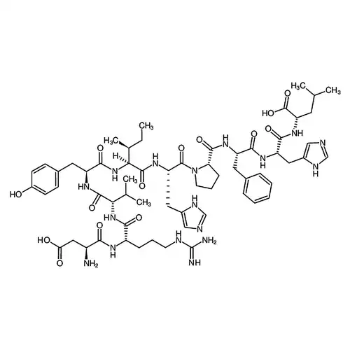 Angiotensin 1 Human，DRVYIHPFHL，Angiotensin I (human， mouse， rat)