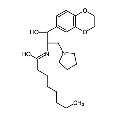 N-((1R,2R)-1-(2,3-二수소벤젠并[b][1,4]二恶英-6-基)-1-히드록시-3-(피롤알칸-1-基)프로필-2-基)正옥틸아미드