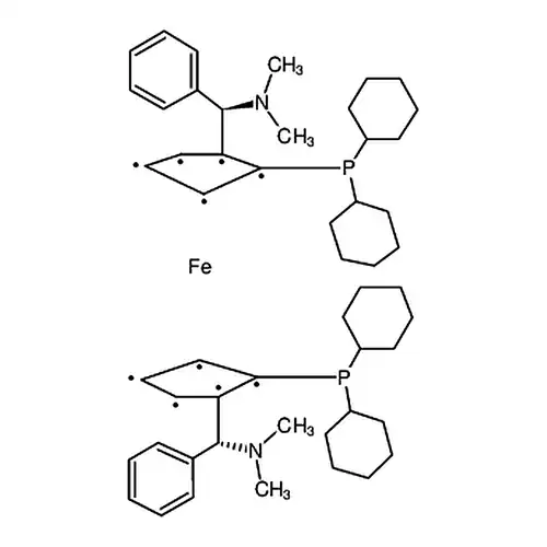 (1R，1'R)-1，1'-Bis(dicyclohexylphosphino)-2，2'-bis[(R)-(dimethylamino)phenylmethyl]ferrocene