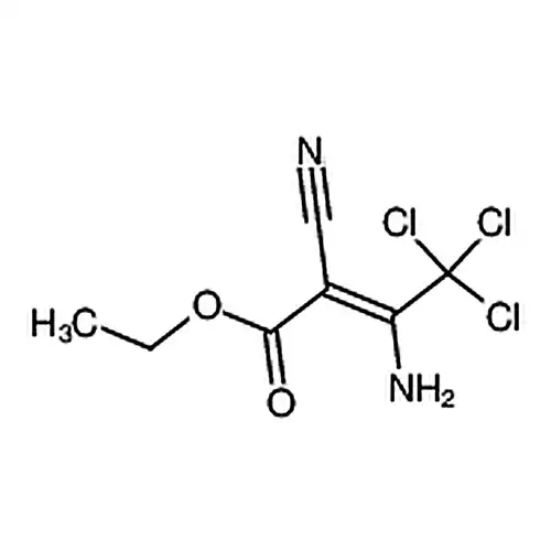 에틸(2Z)-3-아미노-4，4，4-三염소-2-氰基-2-엔산