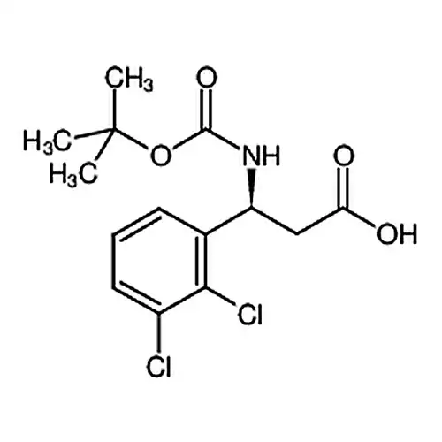 (S)-3-((叔ブチル酸素羰基)アミノ)-3-(2,3-二塩素フェニル)プロピオン酸