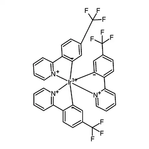 三[2-(2-피리딘基-κN)-5-(三불소메틸)페닐-κC]铱(III)