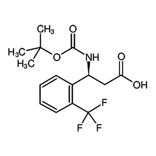 (S)-3-((叔ブチル酸素羰基)アミノ)-3-(2-(三フッ素メチル)フェニル)プロピオン酸