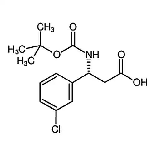 boc-(r)-3-아미노-3-(3-염소페닐)-프로피온산