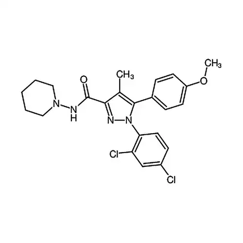1-（2，4-二хлорафенил）-5-（4-метилкислорода基фенил）-4-метил-N-（1-哌啶基）-1H-пиразол-3-метиламид