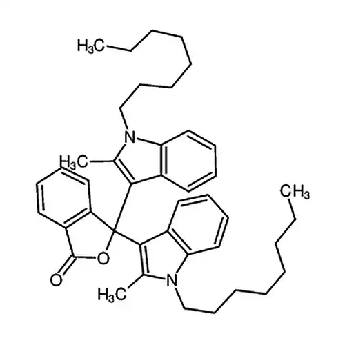 3,3-双(2-メチル-1-オクチル基-1H-インドール-3-基)ベンゼン酞