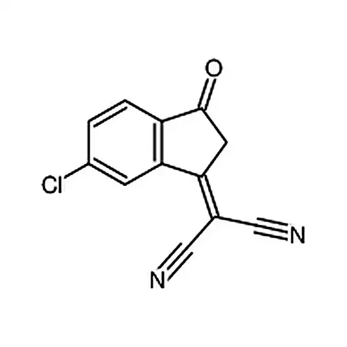 2-(6-Chloro-3-oxo-2，3-dihydro-1H-inden-1-ylidene)malononitrile