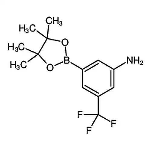 3-(4，4，5，5-Tetramethyl-1，3，2-dioxaborolan-2-yl)-5-(trifluoromethyl)aniline