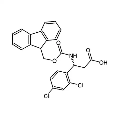 (R)-3-((((9H-Fluoren-9-yl)methoxy)carbonyl)amino)-3-(2,4-dichlorophenyl)propanoic acid