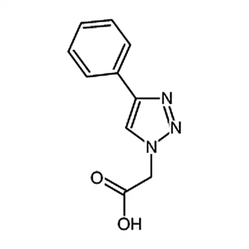 2-(4-фенил-1H-1,2,3-三唑-1-基)уксусная кислота