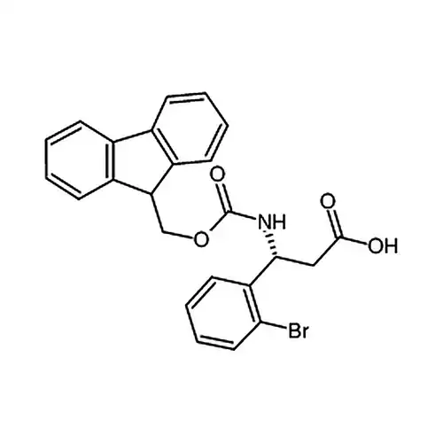 fmoc-(r)-3-амино-3-(2-бромафенил)-пропионовая кислота
