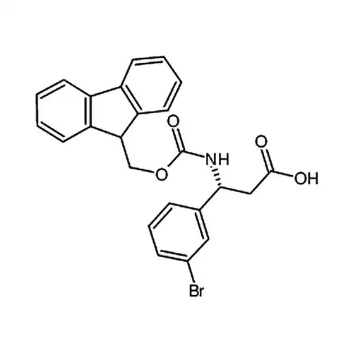 (R)-3-((((9H-Fluoren-9-yl)methoxy)carbonyl)amino)-3-(3-bromophenyl)propanoic acid