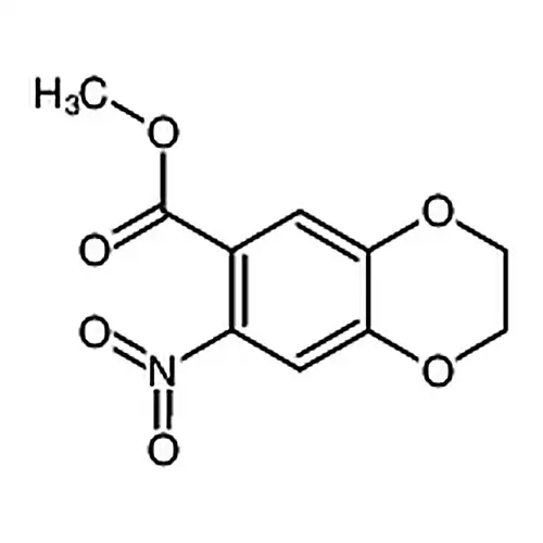7-니트로-1，4-벤젠并二噁알칸-6-개미산메틸에스테르