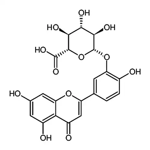 (2S,3S,4S,5R,6S)-6-(5-(5,7-二гидрокси-4-кислорода代-4H-бензол并吡喃-2-基)-2-гидроксибензолкислорода基)-3,4,5-三гидрокси四водорода-2H-吡喃-2-羧кислота