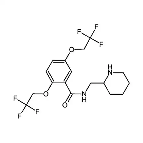 N-(Piperidin-2-ylmethyl)-2,5-bis(2,2,2-trifluoroethoxy)benzamide