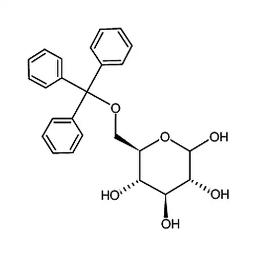 (2S,3R,4S,5S,6R)-6-((Trityloxy)methyl)tetrahydro-2H-pyran-2,3,4,5-tetraol
