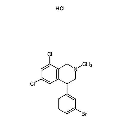 4-(3-Bromophenyl)-6，8-dichloro-2-methyl-1，2，3，4-tetrahydroisoquinoline hydrochloride
