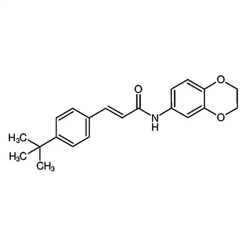 (E)-3-(4-(tert-부틸)페닐)-N-(2,3-二히드록시벤젠并[b][1,4]二恶英-6-基)프로필렌아미드