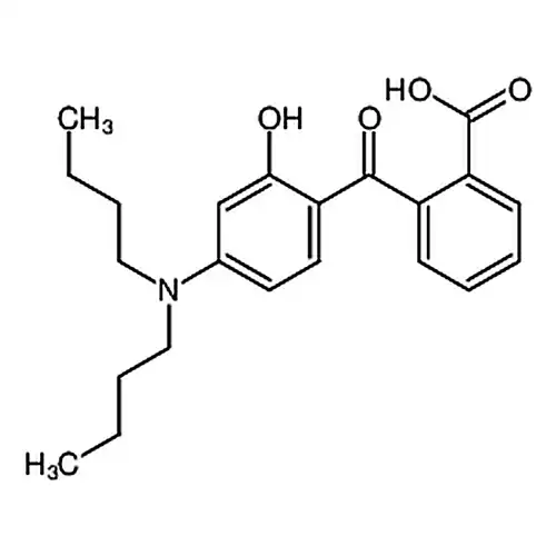 2-(4-(dibutylamino)-2-hydroxybenzoyl)-benzoic acid