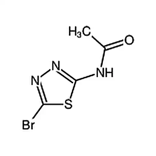 N-(5-брома-1,3,4-噻二唑-2-基)этиламид