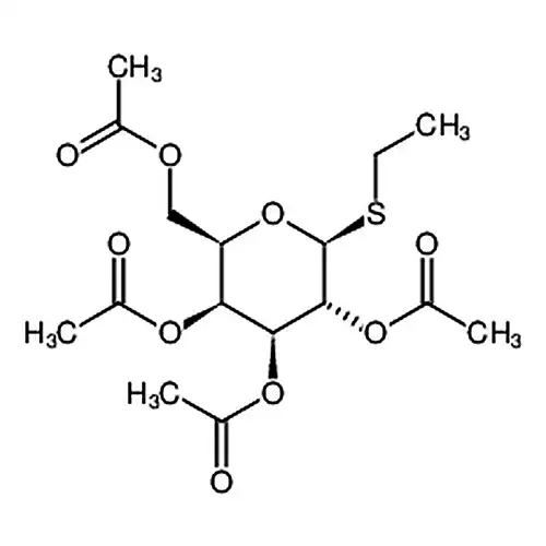 (2R,3S,4S,5R,6S)-2-(에틸酰산소基메틸)-6-(에틸황基)四수소-2H-吡喃-3,4,5-三基 三아세트산에스테르