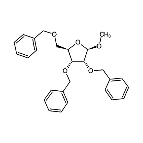 (2R，3R，4R，5R)-3，4-双(苄кислорода基)-2-((苄кислорода基)метил)-5-метилкислорода基тетрагидрофуран