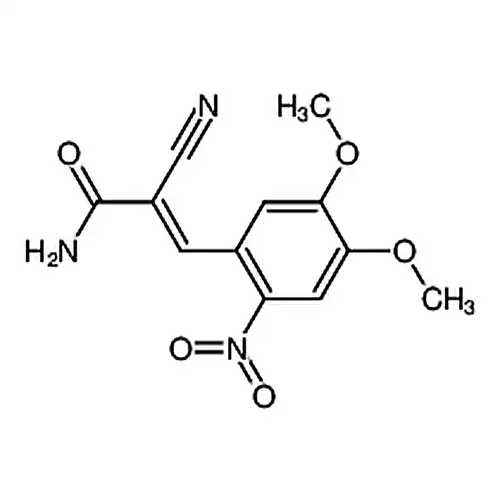 (E)-2-氰基-3-(4，5-二метилкислорода基-2-нитрофенил)пропилен酰基амид