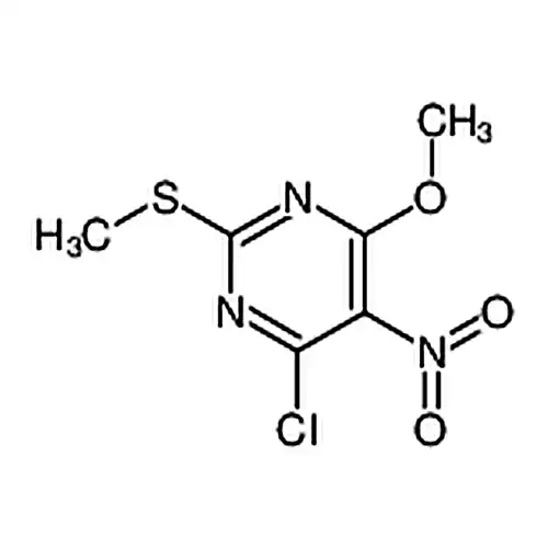 4-塩素-6-メチル酸素基-2-(メチル硫黄基)-5-ニトロピリミジン