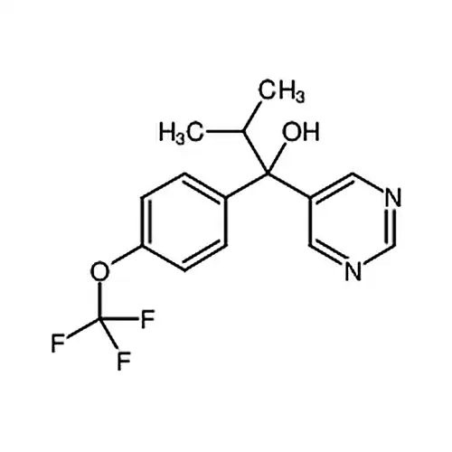 2-метил-1-(пиримидин-5-基)-1-(4-(三фтораметилкислорода基)фенил)пропил-1-спирт