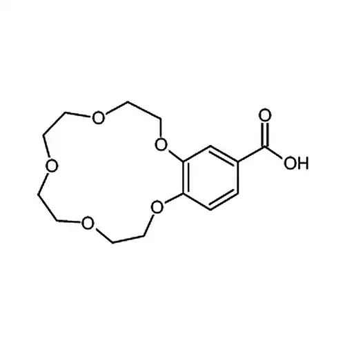 2,3,5,6,8,9,11,12-Octahydrobenzo[b][1,4,7,10,13]pentaoxacyclopentadecine-15-carboxylic acid