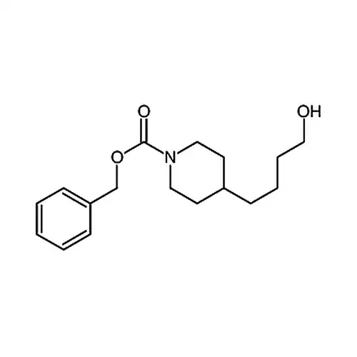 4-(1-Cbz-4-哌啶基)-1-ブチルアルコール