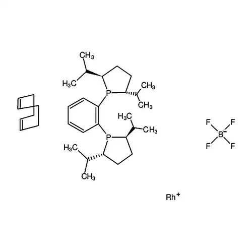 1，2-双[(2R，5R)-2，5-二изопропил膦алкан基]бензол(1，5-环октил二ен)四фтораборная кислота铑(I)
