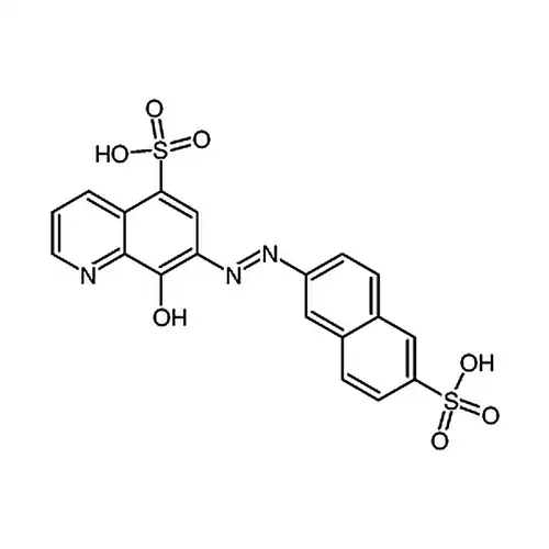 8-ヒドロキシ-7-((6-スルホン酸基萘-2-基)偶窒素)キノリン-5-スルホン酸