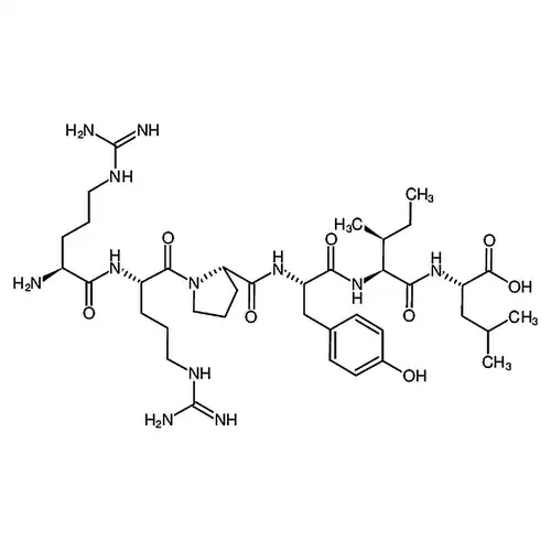 L-Arginyl-L-arginyl-L-prolyl-L-tyrosyl-L-isoleucyl-L-亮氨산