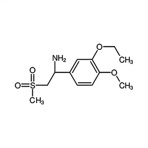 (S)-1-(3-에틸산소基-4-메틸산소基페닐)-2-(메틸磺酰基)에틸아민