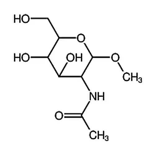 N-((2S,3R,4R,5S,6R)-4,5-Dihydroxy-6-(hydroxymethyl)-2-methoxytetrahydro-2H-pyran-3-yl)acetamide
