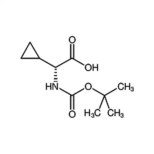 (R)-2-((tert-Butoxycarbonyl)amino)-2-cyclopropylacetic acid