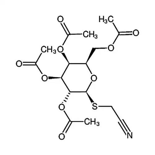 氰基메틸2,3,4,6-四-O-아세틸-β-D-황代吡喃半乳糖苷