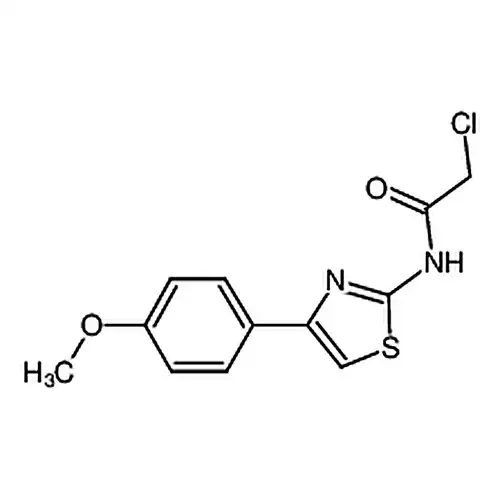 2-염소-N-[4-(4-메틸산소基페닐)-1，3-티아졸-2-基]에틸아미드