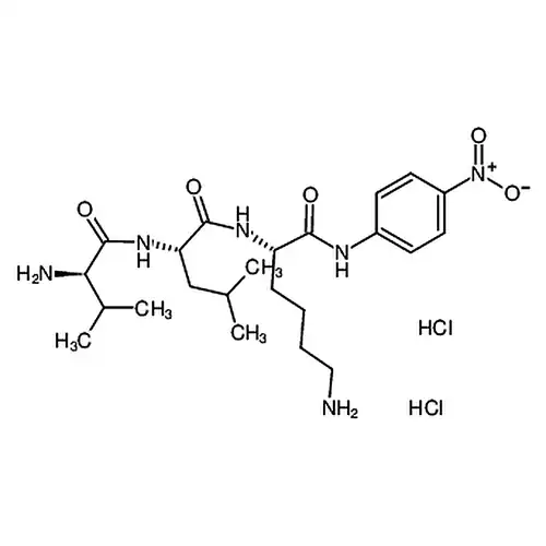 D-缬氨酰-L-亮氨酰-L-赖氨酰-对-нитроанилин二соляная кислотасоль