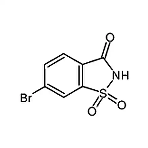 6-臭素-1,2-ベンゼン异チアゾール-3(2H)-ケトン 1,1-二酸化物