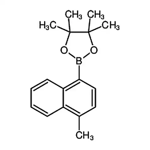 4,4,5,5-四メチル-2-(4-メチル萘-1-基)-1,3,2-二酸素ホウ素杂环ペンチルアルカン