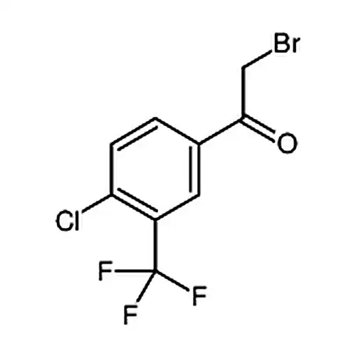 2-브롬-1-(4-염소-3-(三불소메틸)페닐)에틸케톤