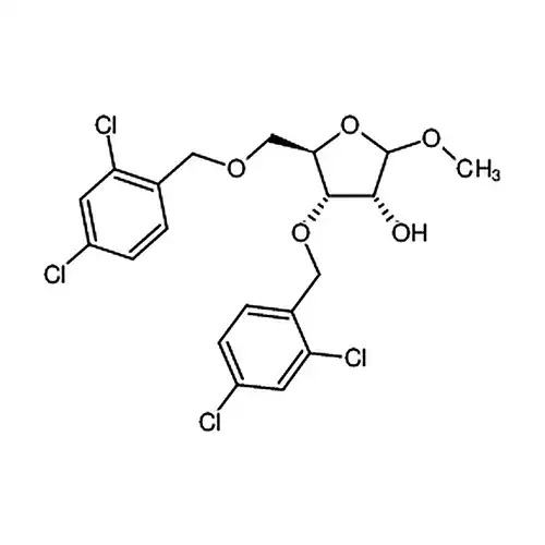 3，5-二-O-(2，4-二염소벤질)-D-푸란核糖산메틸에스테르