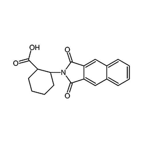 (1S,2S)-2-(Naphthalene-2,3-dicarboximido)cyclohexanecarboxylic Acid