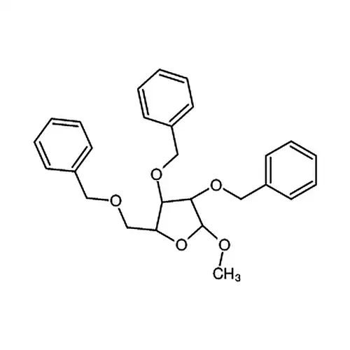1-メチル-2,3,5-三-O-ベンジル-D-フラン糖苷